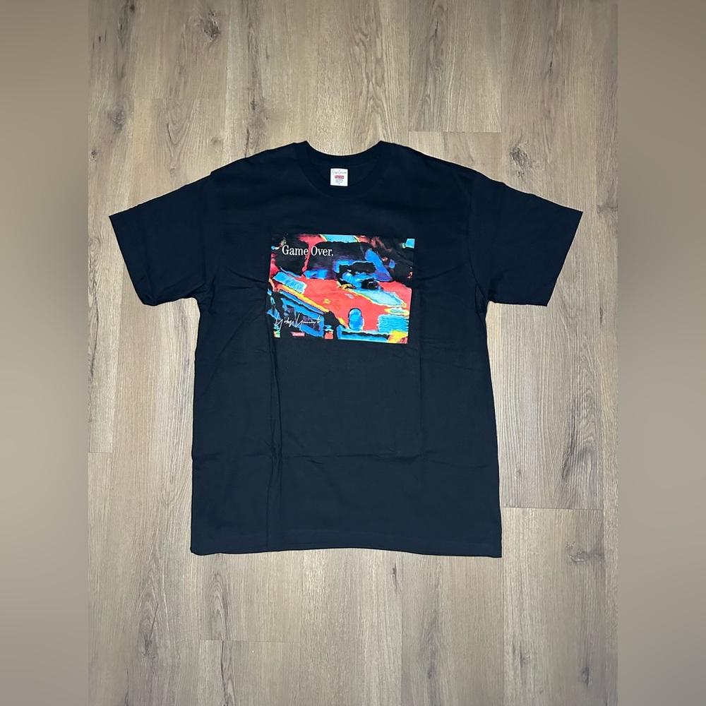 Supreme x Yohji Yamamoto Game Over ‘Black’ T-Shirt